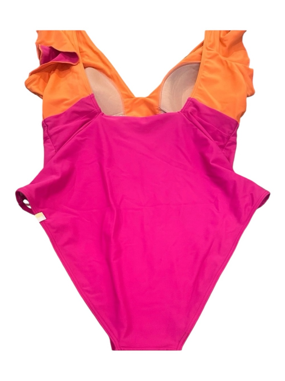 Summersalt Ruffle Backflip One
Piece Colorblock Swimsuit Size 12 - Picture 4 of 6